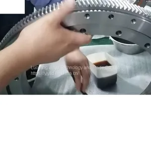Luoyang Jiayu High Precision Crossed Roller Slewing Bearing With Oblique Teeth thumbnail-1