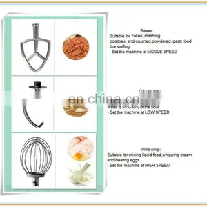 7tq Cake Mixer Stand With Cover/salad Mixer Jiahua Food Machinery thumbnail-5