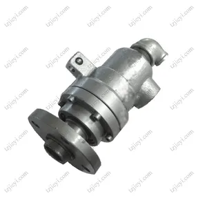 Two Way Inner Tube Fixed 2'' DIN Flange Connection High Temperature Steam Hot Oil Rotary Union for Paper Industry thumbnail-1