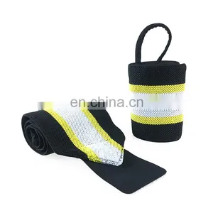 Hampool Heave Duty Weightlifting Fitness Protector Gym Wrist Wraps thumbnail-3