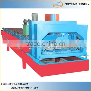 Glazed Roofing Tiles Roll Forming Making Line/Hydraulic Metal Glazed Sheets Cold Forming Machine thumbnail-2