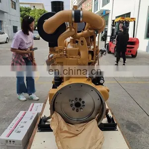 Hot Sale Brand New 6 Cylinders 270hp(200kw) SDEC Dongfeng SC11CB270 3306 Diesel Engine for Construction thumbnail-5
