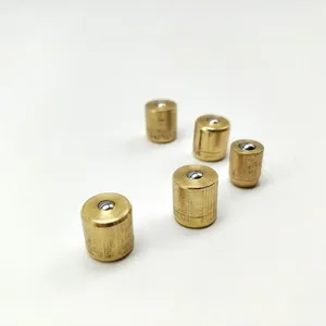 Brass Button Grease Cup 8x8mm Ball Oiler Suitable for Lubrication System thumbnail-3