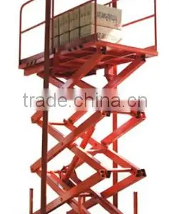 Good Capacity Light Hydraulic Cargo Elevator-QSJT Series thumbnail-1