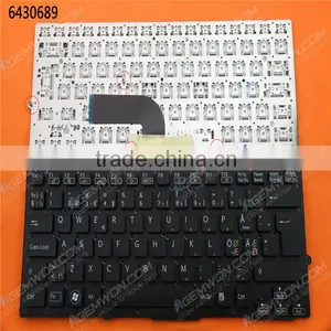 Original Laptop Keyboard for SONY VPC-SD VPC-SB BLACK Backlit Version Layout Nordic thumbnail-1