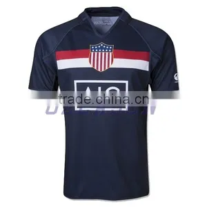 High Quality Sublimated Rugby Jersey and Shorts Wholesale Rugby Wear Supplier's Choice thumbnail-4