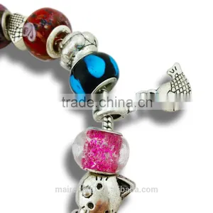 MP005 Top Selling Custom Made Jewelry Beautiful European Bead Bracelet thumbnail-2