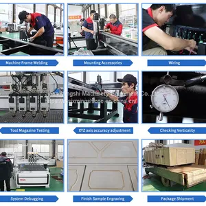 Professional Atc CNC 4 Axis China Wood Router Syntec CNC Machine for Woodworking thumbnail-5