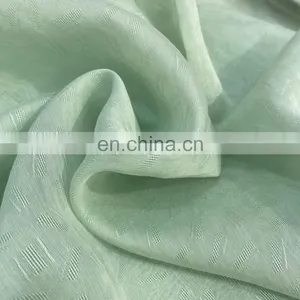 Custom Printed Digital Printing Jacquard Tnecel Nylon Chiffon Fabrics for Dress thumbnail-4