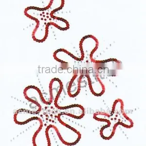 Embroidery Sequins Fabric thumbnail-1
