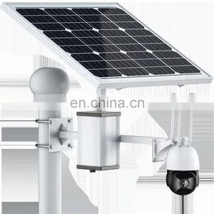 HD 2MP 30X ZOOM Security IP Camera Wireless 3G 4G SIM Card Outdoor PTZ CCTV Surveillance Cam 80W 40AH Battery Solar Panel CamHi thumbnail-1