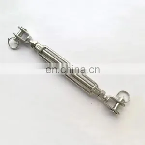 JRSGS Customized High Quality Rigging Hardware 304/316 Stainless Steel Turnbuckle European Type thumbnail-5