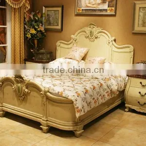 Hotel Bed Designs of Princess Bed Canopy Wooden Bedroom Furniture Set Quality Choice thumbnail-4