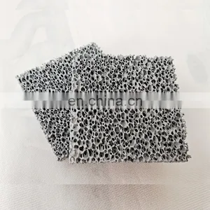 OEM Casting Silicon Carbide Foam Ceramic Filter Alumina Ceramic Foam Filter Plate thumbnail-3