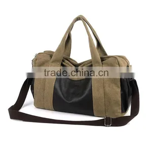 24oz Cotton Canvas Totes Handbags for Travel thumbnail-1