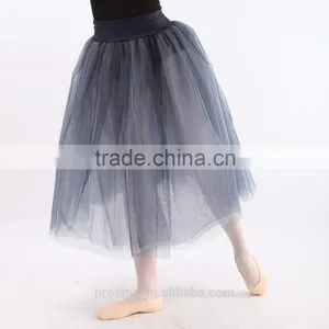 Ballet Half Long Tutus With 5 Colourful Layers, Performance Ballet Long Tutu (WE05011) thumbnail-5