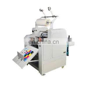 720mm 28inch Hydraulic Laminating Machine 720 Single and Double Sides Laminating Malchine From Factory Hot Laminator thumbnail-4