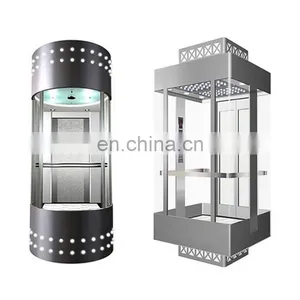 Multifunctional Selected Material Safety Elevator 1 Floor Brand Name Glass Lift thumbnail-1