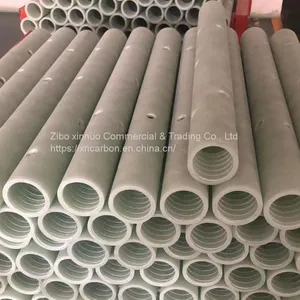 Filament Winding Fiberglass Tube Insulated Frp Tube for Surge Arrester Surge Divider thumbnail-2