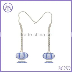 Murano Glass Bead Earrings thumbnail-1