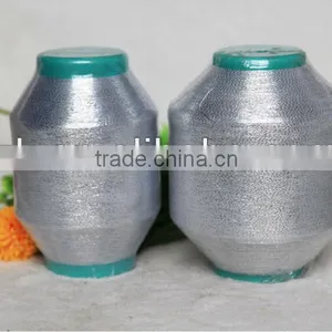 Silver Color MH Type METALLIC YARN FOR WEAVING AND KNITING thumbnail-1