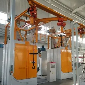 Hook Type Shot Blasting Machine for Surface Cleaning of Workpieces thumbnail-1