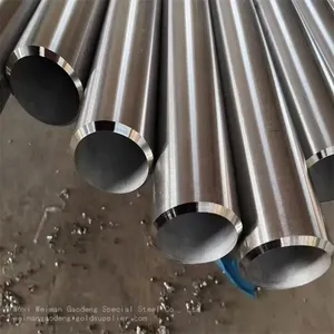 Welded Titanium Tube Gr12/TA10 25-300mm OD Acid-Resistant China Factory Supply Desalination Equipment thumbnail-2