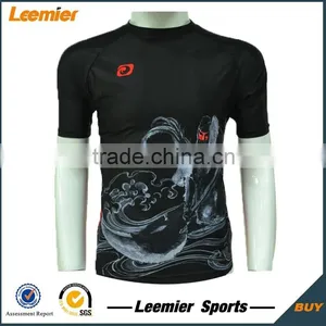 Men's High Quality Custom Logo Rash Guard thumbnail-1