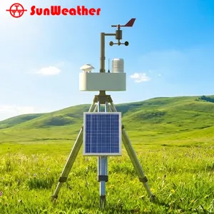 Weather Station: PC-6 Portable Automatic Weather Station, Rainfall, Solar Radiation, Carbon Dioxide, Evaporation, Environmental Temperature& Humidity thumbnail-1