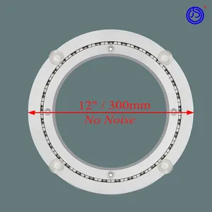 12 Inch Noise Free Turntable Ring | 300mm Turntable Ring for Furniture | Round Rotating Bearing thumbnail-1