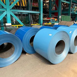Prepainted Steel Coil DX51D in Custom RAL Shades for Roofing Sheet Production thumbnail-4