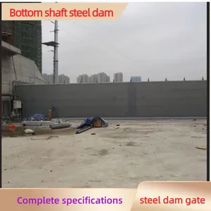 Duplex Steel Bottom Axis Flip Dam Salt Water Corrosion Resistant Coastal Tidal Water Interception Structure thumbnail-4