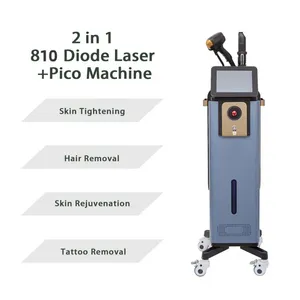 Professional 2-in-1 Spa Machine for Laser Hair & Tattoo Removal With 810nm Diode thumbnail-2