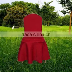 Popular Thick Stretch Chair Cover With Bottom Skirt thumbnail-2
