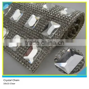 10*15 mm Clear Rectangle Iron On 2mm/3mm Rhinestone Glue Sheets 24*40 cm thumbnail-1