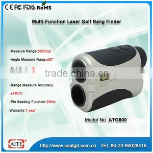 6*24 600m Mini Laser Golf Range Finder and Laser Slope Finder thumbnail-1