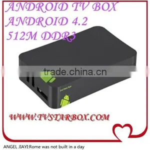 Android tv Box Allwinner A20 ARM Cortex Dual-core A7+ 1080P Media+3D GPU Android tv Box 4.2 thumbnail-1