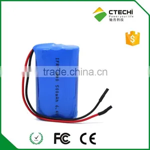 IFR14500 6.4V 500mah Lithium Ion Battery Pack thumbnail-1