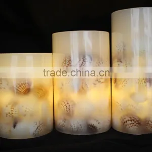 Pillar Shape Remote Control LED Christmas Candle Quality Choice thumbnail-4