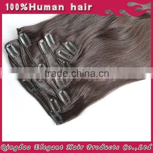 Chinese Supplier Grade 6a 7a 8a Wholesale Soft Smooth Double Drawn Claw Clip Hair Pieces thumbnail-1