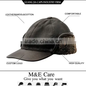 New Design Vogue Comfortable Custom Military Trooper Cap thumbnail-1