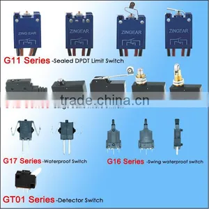 Momentary T85 0.5A 5A 250V Snap Action Types of Electrical Waterproof Door Micro Electronic Limit Switch thumbnail-6