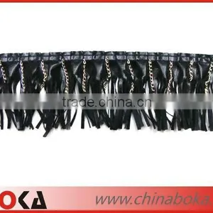 New Design Fashion Tassel Lace Trim With Chains thumbnail-1