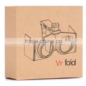 Mobile Mini 3D Virtual Reality Box Case Foldable VR Glasses Case For Men Live Show Sexy IMAX Moving Game thumbnail-3