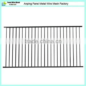 1200H*2400W Flat Top Security 38x25mm Tubular Fencing thumbnail-6