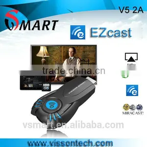 Ezcast Miracast Rockchip Dongle IOS Android AllShare Ezcast M2 1080P Wifi Media Player DLNA Chromecast Display Receiver V5 2A thumbnail-1