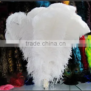 Wholesale 65-70cm White Ostrich Feather, Colour Ostrich Feather thumbnail-1