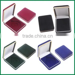 Stock Red,blue,black,green Flocking Velvet Badge,medal,coin Box Wholesale thumbnail-1