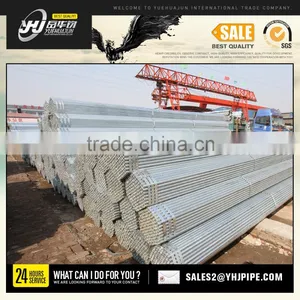 Pipes Hot Dipped Galvanized Steel Pipe/2016 Hot Dip Galvanized Seamless Round Steel Pipe thumbnail-6