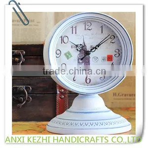 Wrought Iron Country Style Desk Clock thumbnail-1